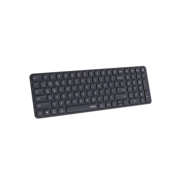 Rapoo Ε9310M Multi-mode Wireless Desktop Keyboard GR (Black)