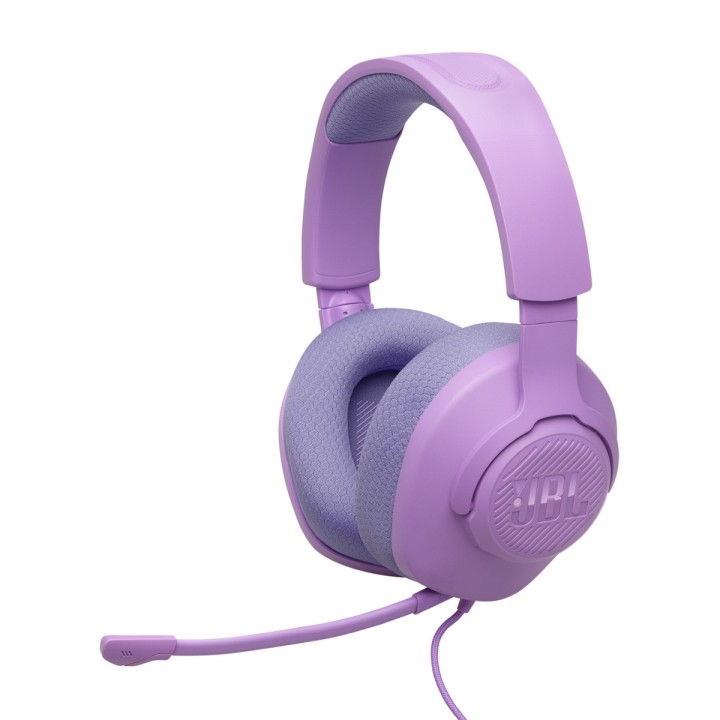 JBL Quantum 100M2, Over-Ear Wired Gaming Headset (Purple)