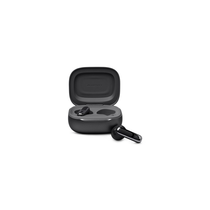 JBL Live Flex 3, True Wireless Ear-Buds Headphones, True ANC, Smart Case, (Black)