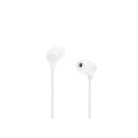 JBL Tune 135BT, Wireless EarBuds 3-button Mic/Remote (White)