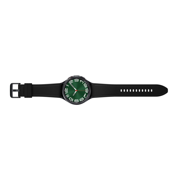 Samsung Galaxy Watch6 Classic Bluetooth Stainless Steel 47mm Αδιάβροχο με Παλμογράφο (Μαύρο) Open Box
