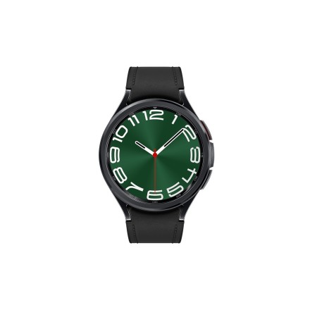 Samsung Galaxy Watch6 Classic Bluetooth Stainless Steel 47mm Αδιάβροχο με Παλμογράφο (Μαύρο) Open Box