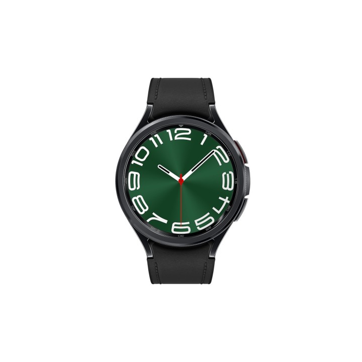 Samsung Galaxy Watch6 Classic Bluetooth Stainless Steel 47mm Αδιάβροχο με Παλμογράφο (Μαύρο) Open Box