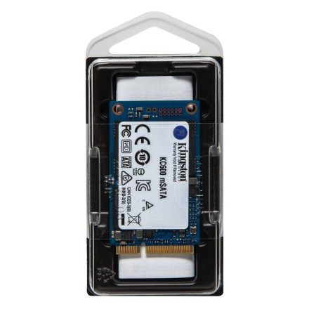 Kingston Δίσκος SSD KC600 512GB mSATA (SKC600MS/512G) (KINSKC600MS/512G)