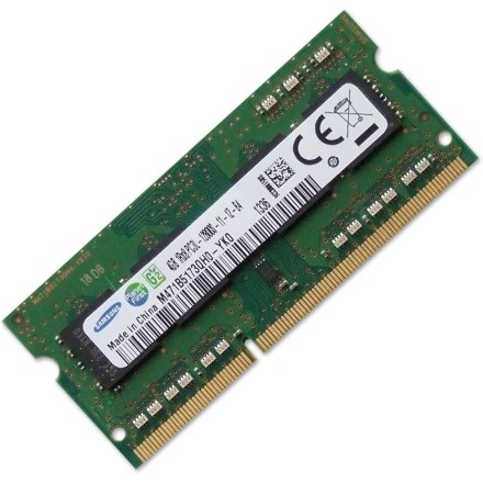 SAMSUNG M471B5173QH0-YK0 4GB 1Rx8 PC3L - 12800S DDR3L 1600Hz SODIMM
