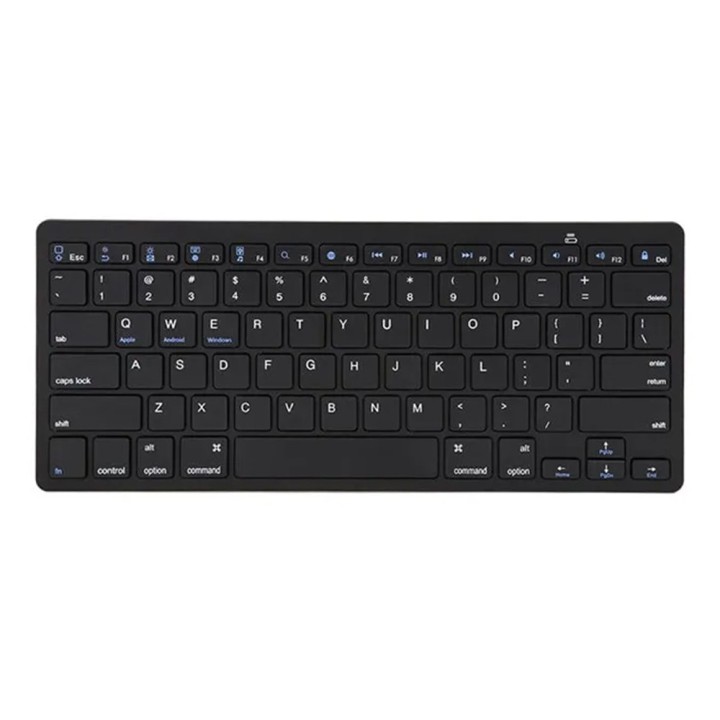 X5 Ασύρματο Bluetooth Πληκτρολόγιο Αγγλικό US ΛΕΥΚΟ