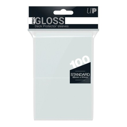 Ultra Pro Gloss Clear Standard Size Deck Protectors 100 Τεμάχια(REM82689)