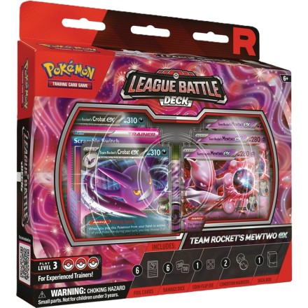 Pokémon TCG Team Rocket's Mewtwo ex League Battle Deck