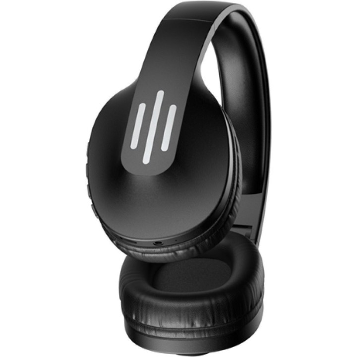 Riversong Rhythm L9 Ασύρματα Bluetooth Over Ear Ακουστικά με 20 ώρες Λειτουργίας Μαύρα