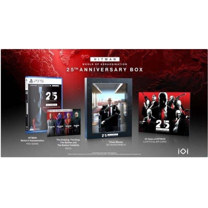 Hitman World Of Assasination 25th Anniversary Edition PS5 Game