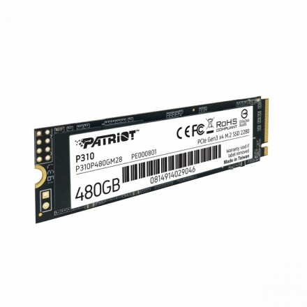 Patriot P310 SSD 480GB M.2 NVMe PCI Express 3.0