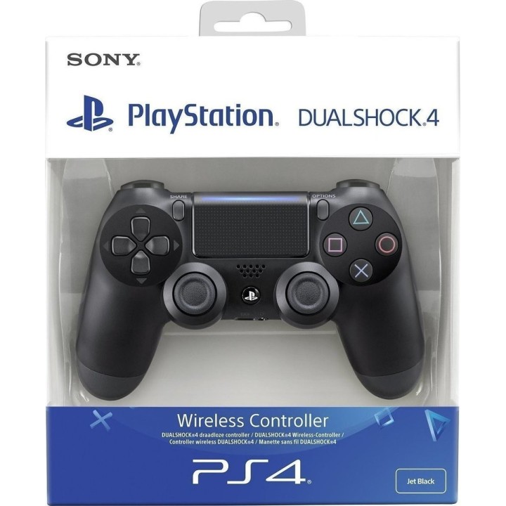 Sony PS4 Dualshock 4 V2 Wireless Controller Black χειριστήριο ασύρματο γιά το PS4 χρώμα μαύρο(CUH-ZCT2E)