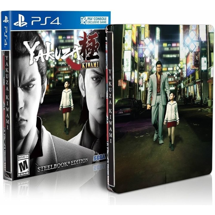 YAKUZA KIWAMI STEELBOOK EDITION - PS4 GAME Used-Μεταχειρισμένο