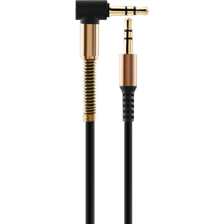 Earldom Cable 3.5mm male - 3.5mm male 1m Μαύρο(AUX23)