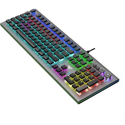Aula S2096 Mechanical Gaming Keyboard Gray RGB Αγγλικό US