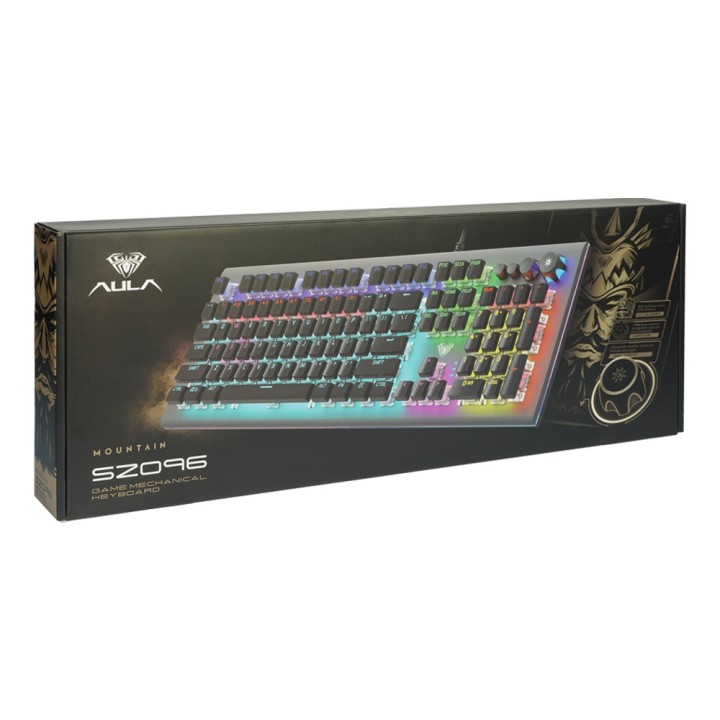 Aula S2096 Mechanical Gaming Keyboard Gray RGB Αγγλικό US