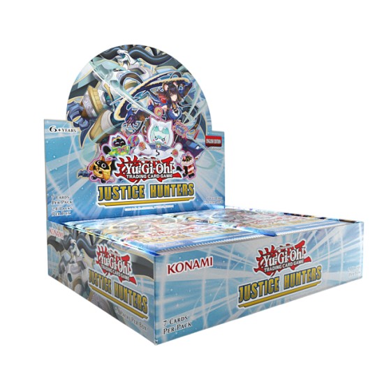 Yu-gi-oh Tcg Justice Hunters Booster Box 24 Boosters