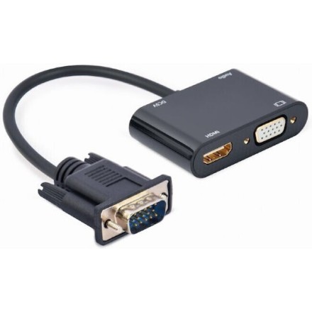 Adapter GREEN LYCA HDMI Male to HDMI/VGA Female GL70297