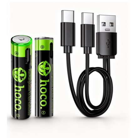 Hoco Επαναφορτιζόμενες Μπαταρίες AAA 1200mAh 1.5V 2τμ