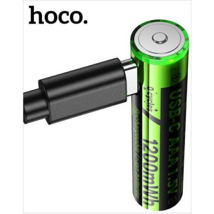 Hoco Επαναφορτιζόμενες Μπαταρίες AAA 1200mAh 1.5V 2τμ