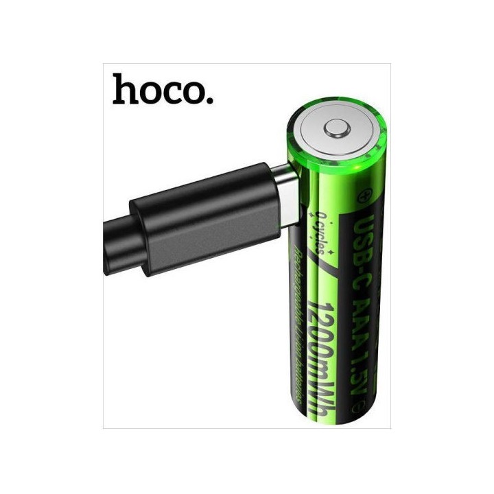 Hoco Επαναφορτιζόμενες Μπαταρίες AAA 1200mAh 1.5V 2τμ