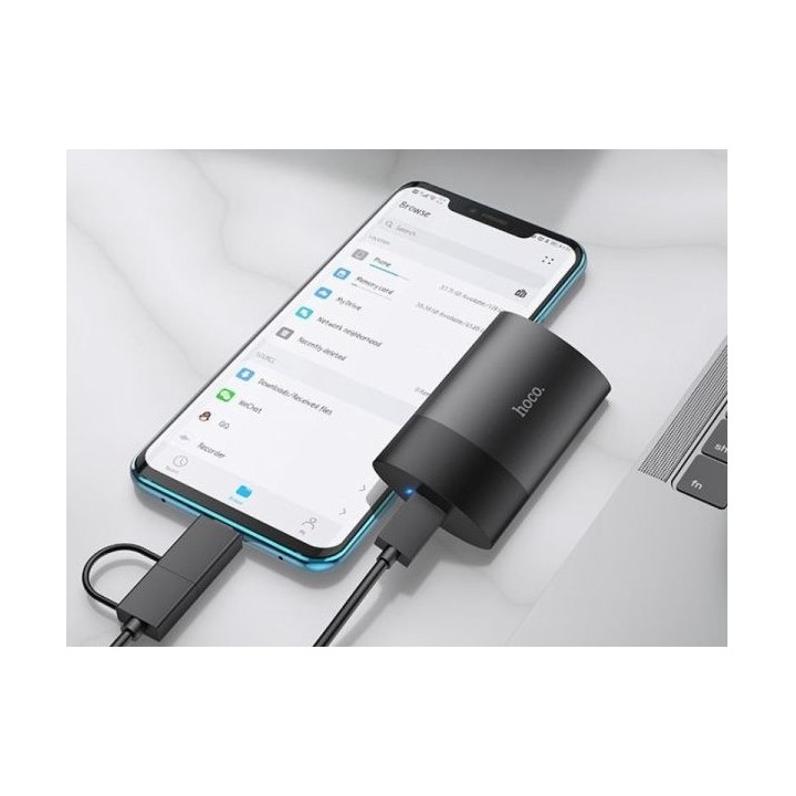 Hoco UD12 External Drive Portable PSSD Mobile SSD 1TB USB 3.0 - Black