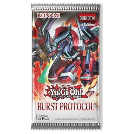 Yu-Gi-Oh! TCG Booster Display-Φακελάκι Burst Protocol