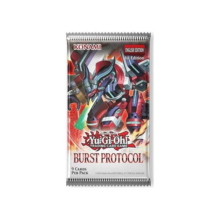 Yu-Gi-Oh! TCG Booster Display-Φακελάκι Burst Protocol