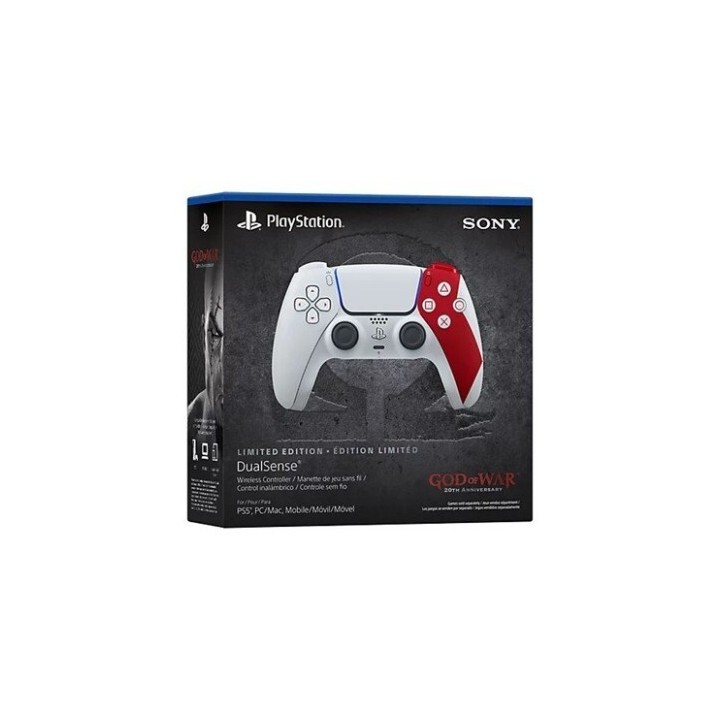 Sony DualSense V2 Ασύρματο Gamepad για PS5 God of War 20th Anniversary Limited Edition
