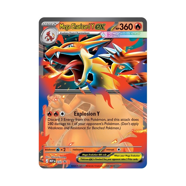 Pokemon TCG: Mega Charizard Y Ex Tin