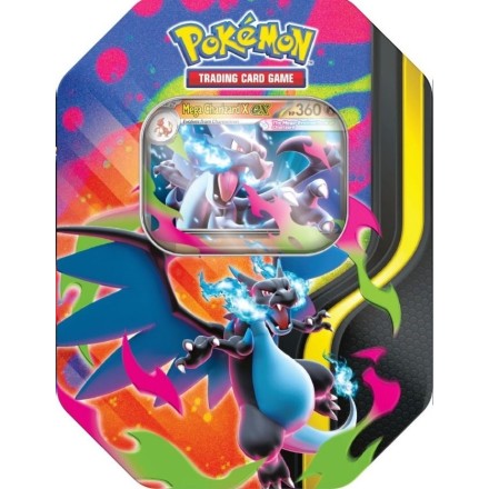 Pokémon TCG: Mega Charizard X Tin