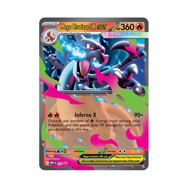 Pokémon TCG: Mega Charizard X Tin