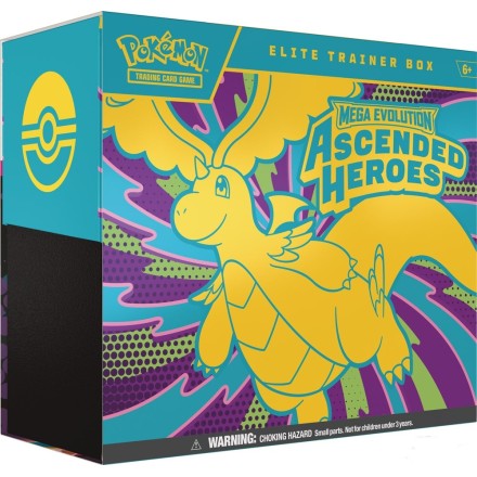 Pokemon TCG Mega Evolution: Ascended Heroes - Elite Trainer Box