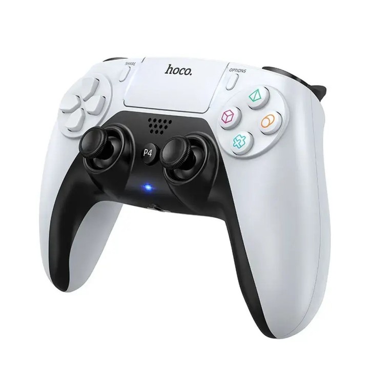 Hoco GA1 Phoenix Ασύρματο Gamepad για PC / PS4 Λευκό