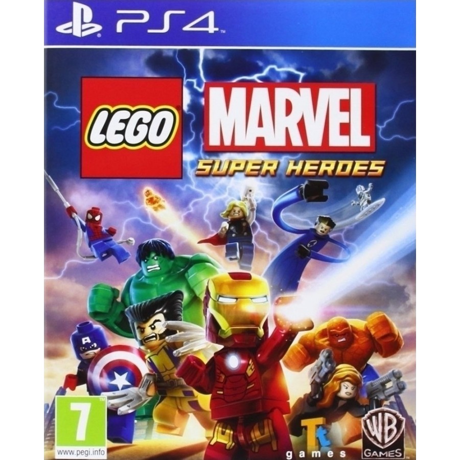 LEGO Marvel Super Heroes PS4 Game