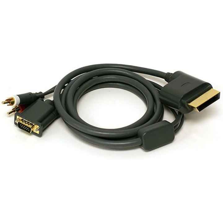 VGA Cable gold for HD with Optical Output for XBox360 2 Μέτρα
