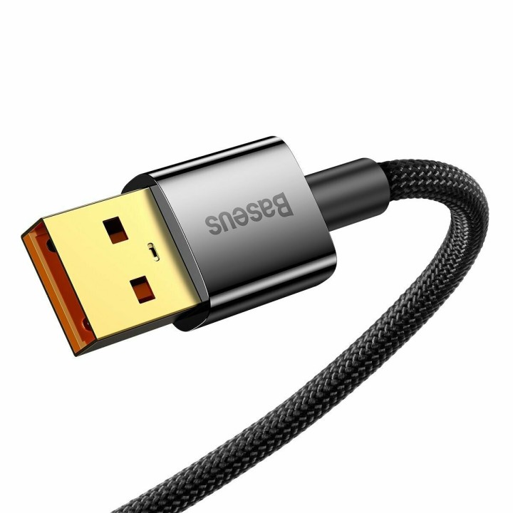 Baseus Explorer Series Auto Power-Off Fast Charging Data Cable USB to Type-C 100W 2m Black