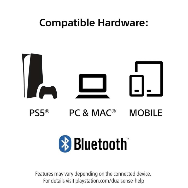 Sony DualSense Hyperpop Ασύρματο Gamepad για PS5 Techno Blue