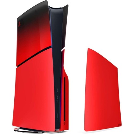 Sony PS5 Console Cover Techno Red Hyperpop Collection Κάλυμμα για το PS5 SLIM