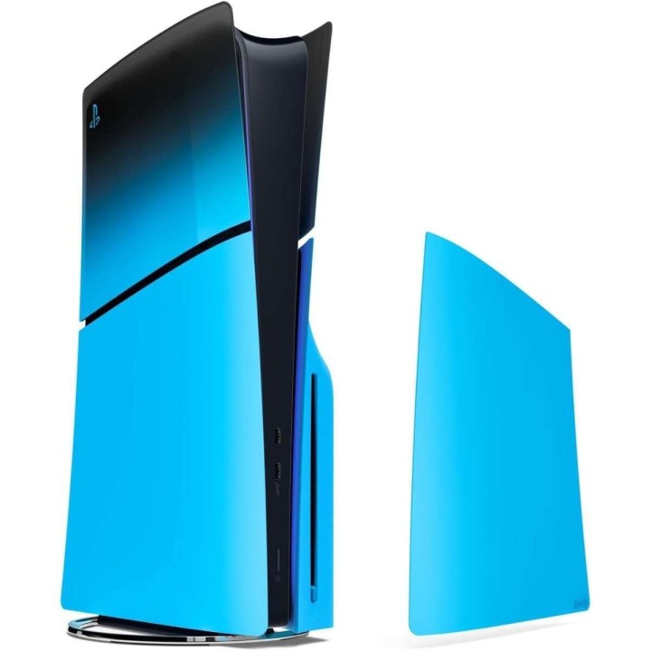 Sony PS5 Console Cover Techno Blue Hyperpop Collection Κάλυμμα για το PS5 SLIM