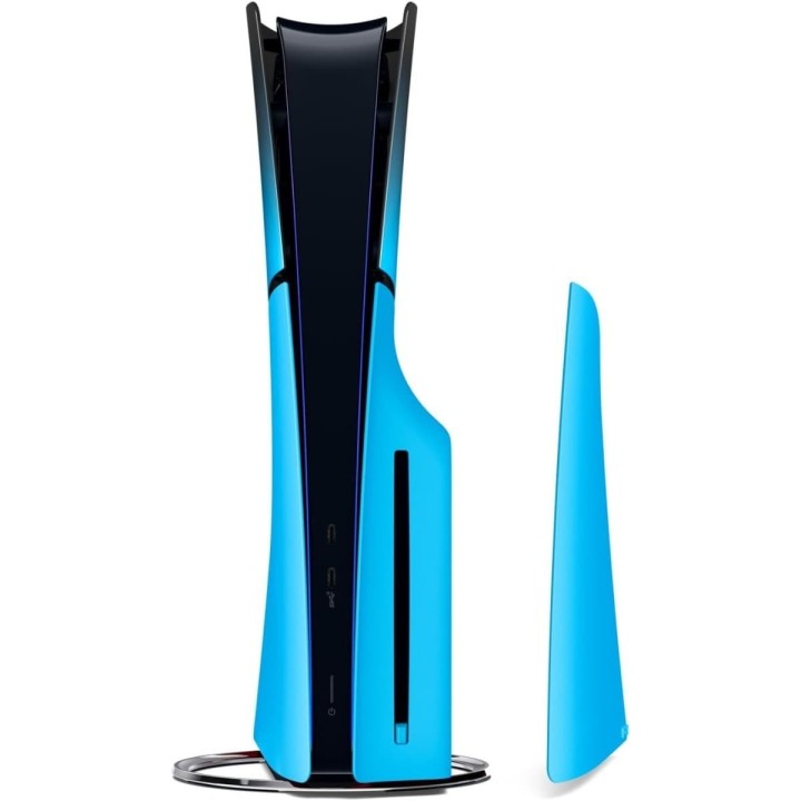 Sony PS5 Console Cover Techno Blue Hyperpop Collection Κάλυμμα για το PS5 SLIM