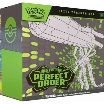 Pokemon Elite Trainer Box Mega Evolution: Perfect Order (EN)