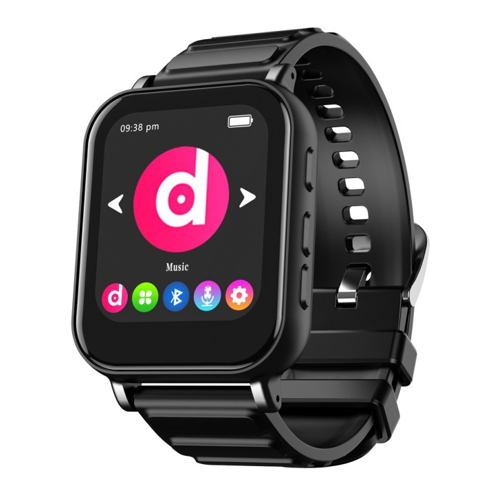 RUIZU MP3 player M8, 1.54", 32GB, Bluetooth, ελληνικό μενού, μαύρο