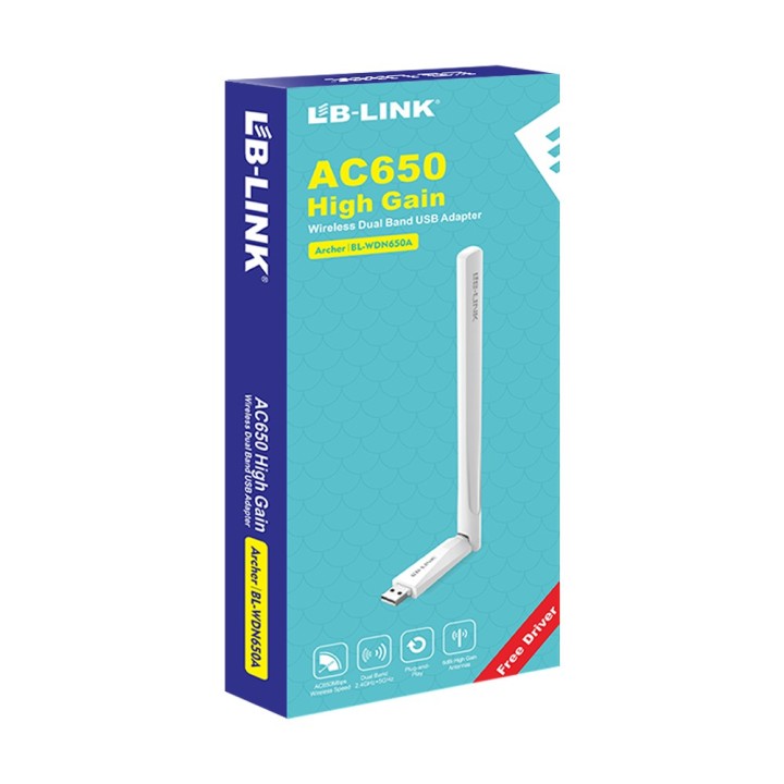 LB-Link BL-WDN650A Ασύρματος USB Αντάπτορας Δικτύου 650Mbps