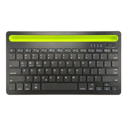 Mobilis RK908 Ασύρματο Bluetooth Πληκτρολόγιο Αγγλικό US Μαύρο