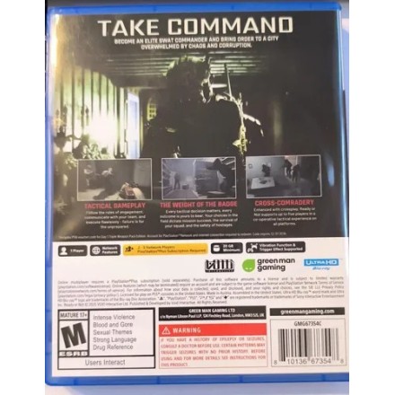 Ready or Not Day One Edition PS5 Game