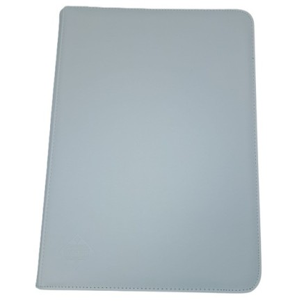 Kaissa Binder 9-Pocket Premium Zippered Standard Size Λευκό(KA115630)