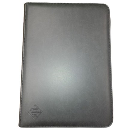 Kaissa Binder 9-Pocket Premium Zippered  Standard Size Μαύρο(KA115609)
