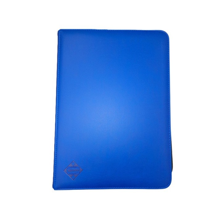 Kaissa Binder 9-Pocket Premium Zippered  Standard Size Dark Blue Μπλε(KA115623)