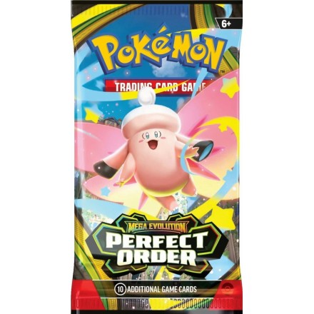 Pokemon Mega Evolution: Perfect Order - Booster Mega Evolution: Perfect Order Φακελάκι